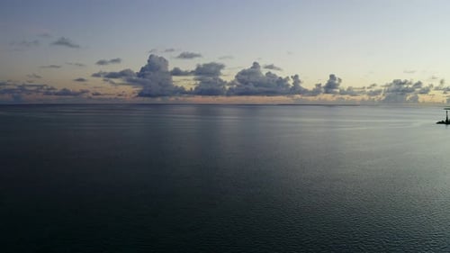 Wunderschöner Himmel und Wolken