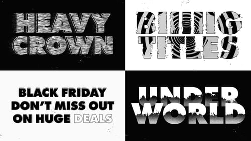 Glitch Text Animation | MOGRT