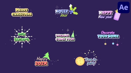 New Year Titles for After Effects