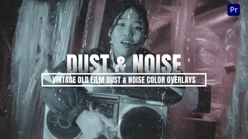 Superposiciones de colores de polvo y ruido de películas antiguas antiguas | PP