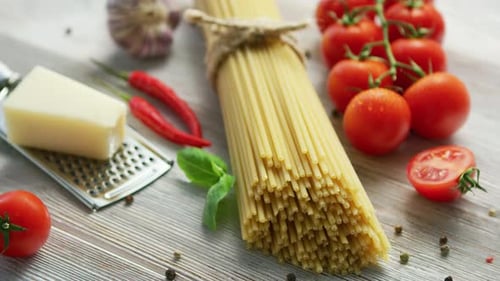 Ingredients for Cooking Pasta