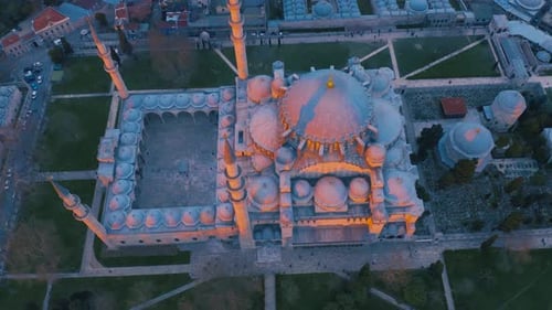 Sultan Ahmed Mosque In Istanbul Turkey