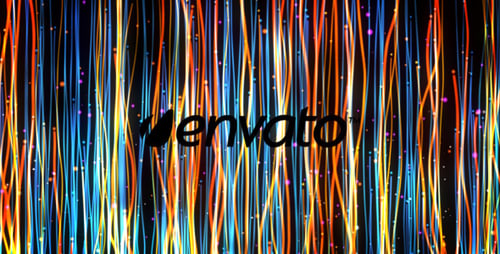 Dynamic Fluid Particle Logo Reveal