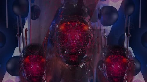 Nahtloses Filmmaterial von VJ Pulsating Face