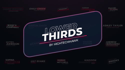 Lower Thirds