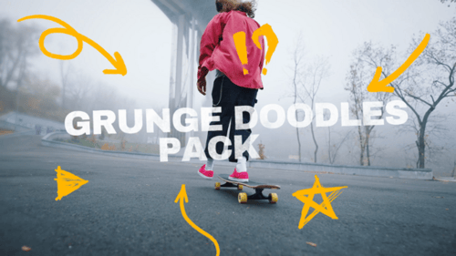 Grunge Doodles Pack | Branding Pack