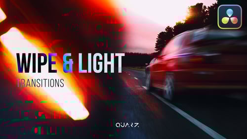 Wipe & Light Transitions for DaVinci Resolve