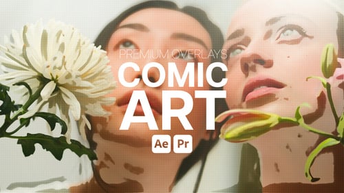 Premium Overlays Comic Art