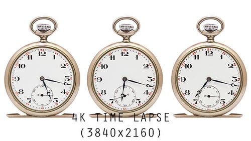 3 Watches Clocks (4k Resolution)