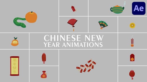 Chinese New Year Animations for After Effects