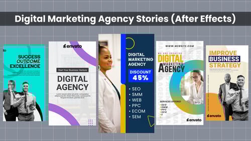 Digital Marketing Agency Stories - Ads Promo