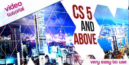 Dynamic Geometric Promo with Kinetic Text Transitions