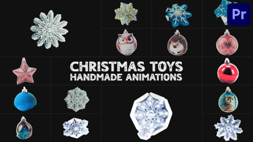 Christmas Toys Handmade Animations | Premiere Pro