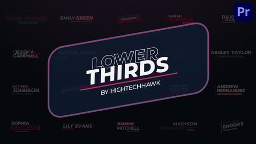 Lower Thirds | MOGRT
