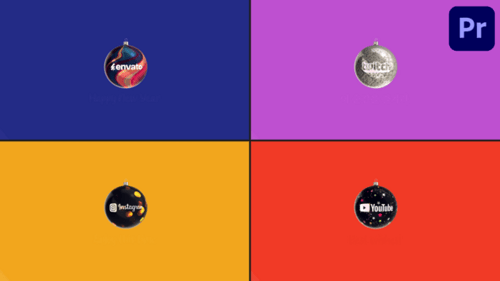 Christmas Balls for Premiere Pro