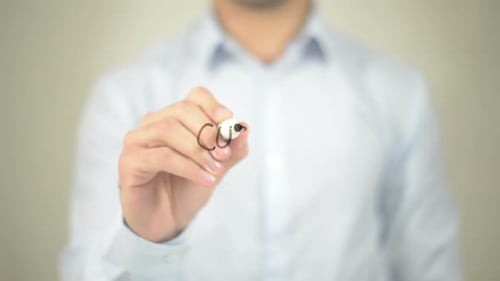 Writing Customer Care On Clear Surface