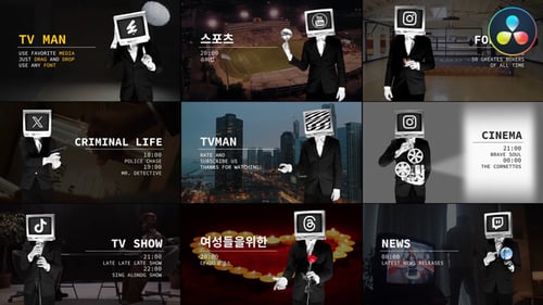 TV Man | DaVinci Resolve