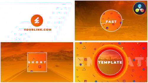 Fast Short Opener for DaVinci Resolve