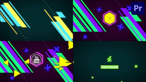 Glitch Logo Reveal for Premiere Pro