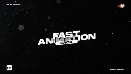 Fast Text Animation - mogrt