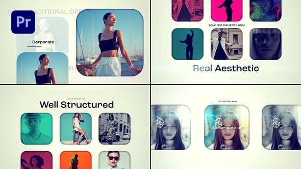 Clean Minimal Slideshow for Multiscreen Content Display, Openers ft ...