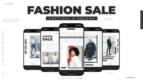 Stories & Posts: Fashion Sale (FCPX)