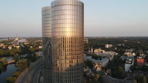 Panorama des Bürogebäudes