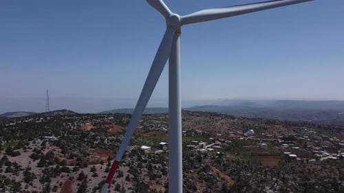 Moving Windmill Turbine
