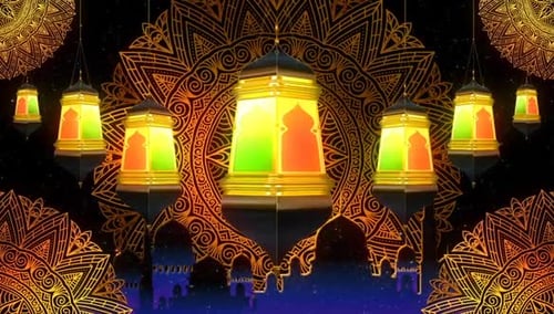 Islamische Lampe 3