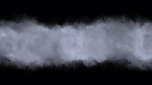 Wolken drehen sich mit Blitzen