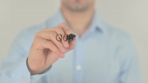 Quality not quantity, Writing on Transparent Screen