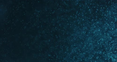 Glowing Particle Effect on Dark Background