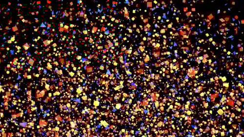 Confetti Explosion On Alpha Channel