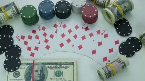 Diamonds Street Flush And Money