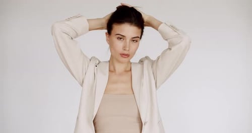 Beautiful Woman Face Healthy Skin Beauty Concept Close Up Female Lips