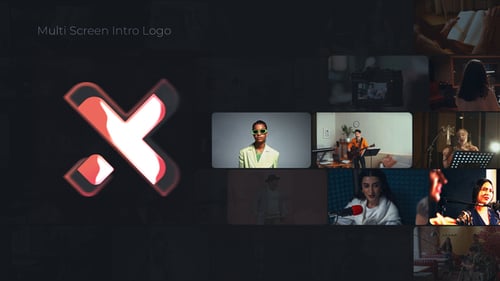 presentación de diapositivas multipantalla