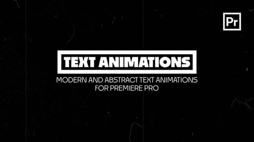 Text Animation | Premiere Pro