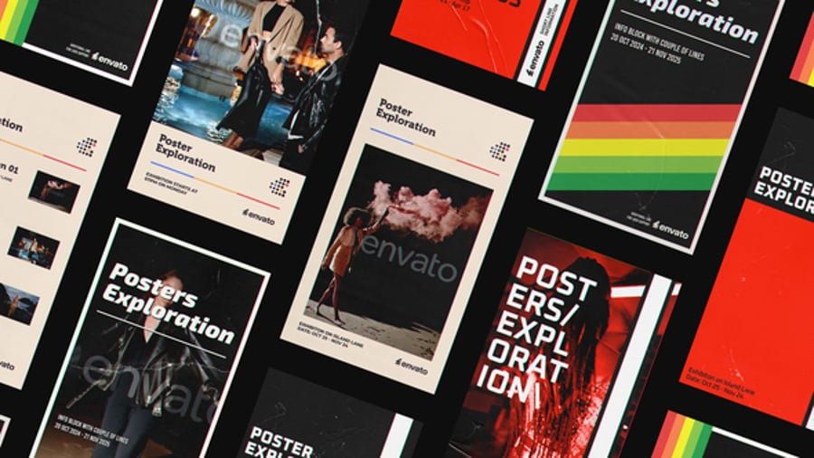 Cover for Vertical Nostalgia Posters | MOGRT