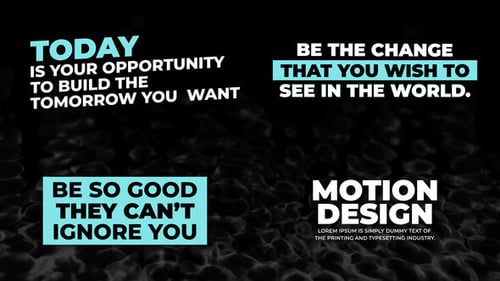 Dynamic Kinetic Typography Titles for Modern Video Projects