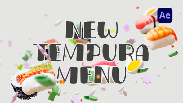 Dynamic Asian Food Menu Motion Graphics Intro, Openers ft. food ...