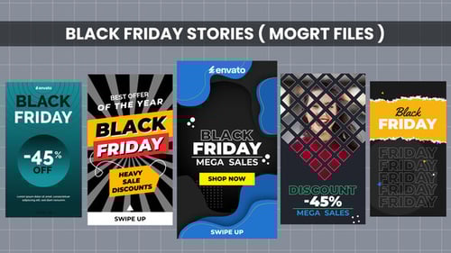 Black Friday Sales - Mogrt Stories