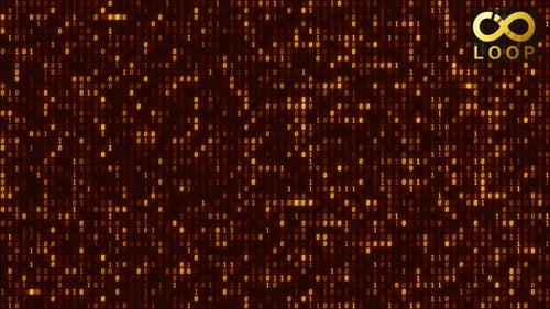 Binary Code Gold