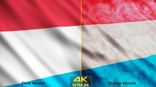 Luxemburger Flaggen