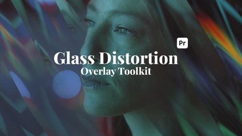 Dynamic Glass Distortion Video Overlays