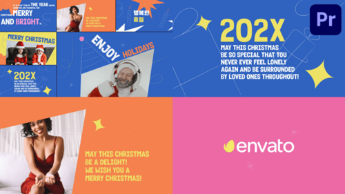 Christmas Slides for Premiere Pro