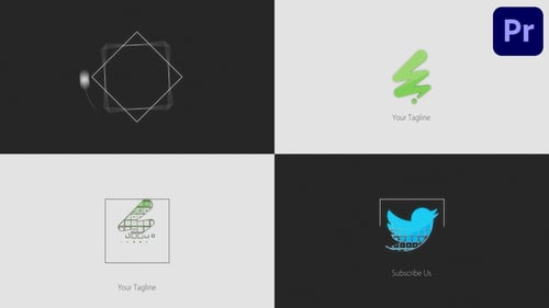 Logo minimalista para Premiere Pro