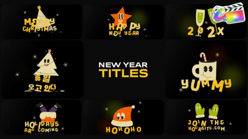 New Year Titles for FCPX