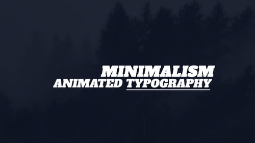 Dynamic Italic Display Title Animations for Modern Videos
