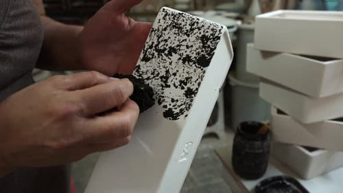 Ceramic Art In A Ceramic Workshop 7