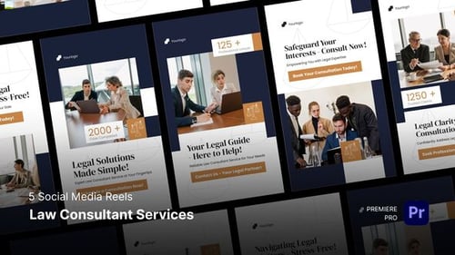 Clean Social Media Reels for Legal Consultation Services